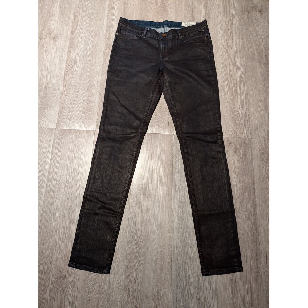 AllSaints - Low Rise/ Coated /Pipe Skinny/ 28x32